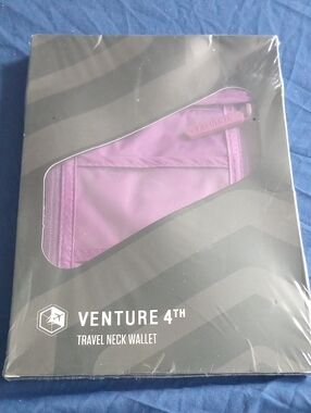 Venture 4th Travel Neck Wallet in Purple